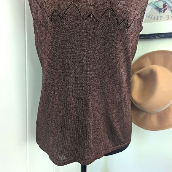 Iris Singer Knitwear Top  MD/L Transitional Lagenlook Fairy Grunge Dark Academia - Picture 3 of 9